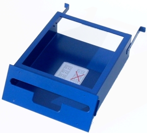 Papírtörölközőtartó kék / Papertowel-storage tank